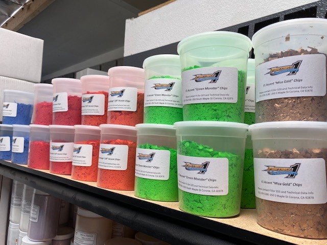 Epoxy Flooring Chips