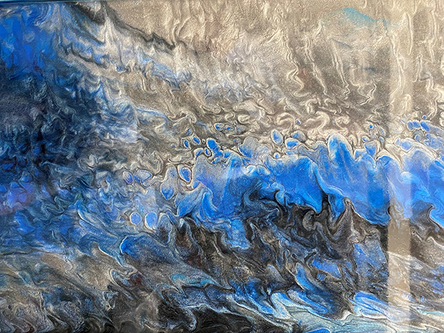 Metallic Epoxy Counter Top